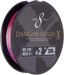 MC Dangan X Braid İp DBX8 PE 2.0 300 metre Multi Color