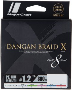 MC Dangan X Braid İp DBX8 PE 1.2 300 metre Multi Color