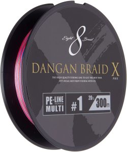 MC Dangan X Braid İp DBX8 PE 1.0 300 metre Multi Color