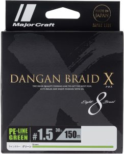 MC Dangan X Braid İp DBX8 PE 1.5 150 metre Yeşil