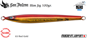 Slim Jig 100 Gr.	03	Red Gold