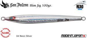 Slim Jig 100 Gr.	04	Neon Silver