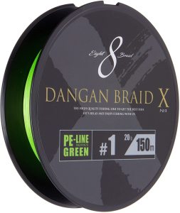 MC Dangan X Braid İp DBX8 PE 1.0 150 metre Yeşil
