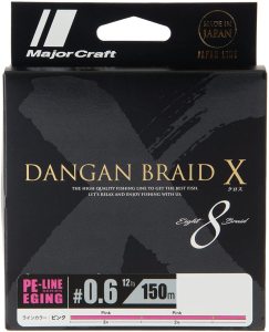 MC Dangan X Braid İp DBXE8 PE 0.6 150 metre Pembe