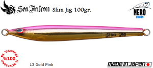 Slim Jig 100 Gr.	13	Gold Pink