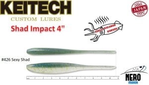 Keitech Shad Impact 4'' #426 Sexy Shad