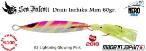 Sea Falcon Drain Inchiku Mini 60gr. 02 Yellow Octopus