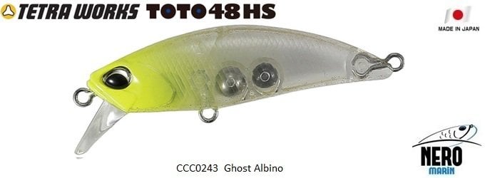 Tetra Works Toto 48HS  CCC0243 / Ghost Albino