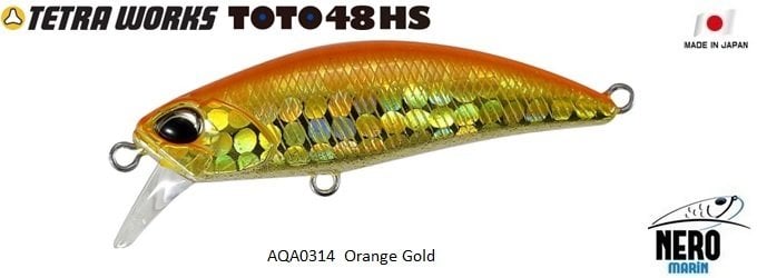 Tetra Works Toto 48HS  AQA0314 / Orange Gold