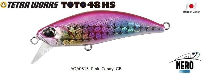 Tetra Works Toto 48HS  AQA0313 / Pink Candy GB