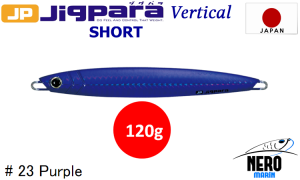 MC Jigpara Vertical Short JPV-120gr #23 Purple