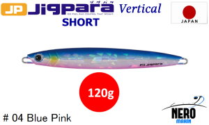 MC Jigpara Vertical Short JPV-120gr #04 Blue Pink
