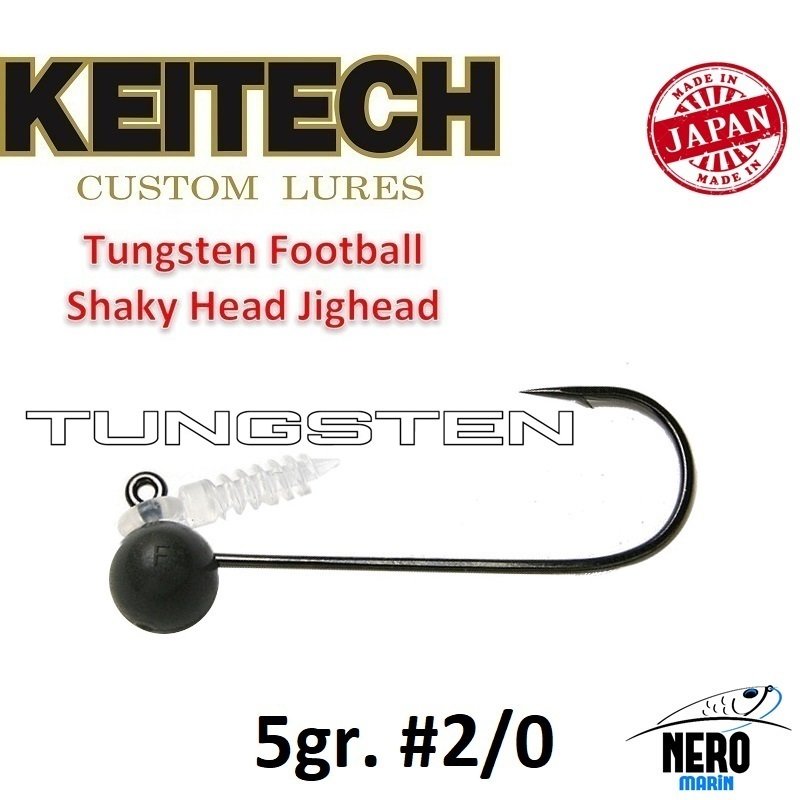 Keitech Tunsten Football Shaky Head 5.0gr. #2/0