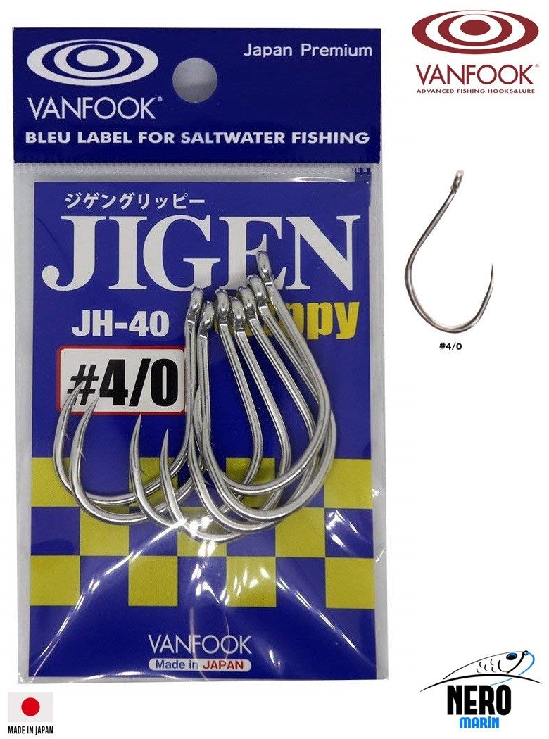 Vanfook Tek Asist İğne JH-40 #4/0 (7 pcs./pack)