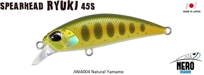 Spearhead Ryuki 45S ANI4004 / Natural Yamame