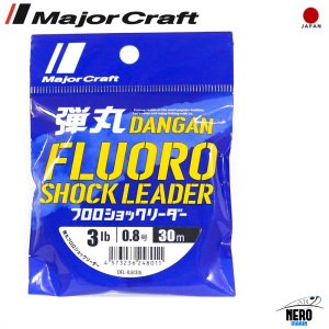 MC Dangan Fluoro Shock Leader DFL-0.8/0.145mm./3Lb/1.9kg/30mt.