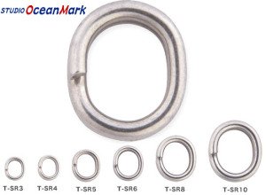 SOM Split Ring T-SR #8 8 Pcs / Pack 660 LB