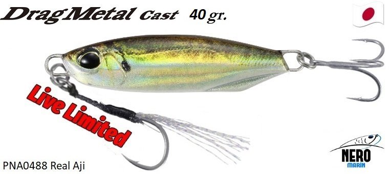 Duo Drag Metal Cast Jig 40Gr. PNA0488 Real Aji