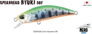 Spearhead Ryuki 50F  ADA4140 / Lime Yamame OB