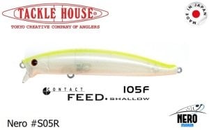 Tackle House Feed Shallow 105F #Nero S05R