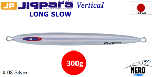 MC Jigpara Vertical Long Slow JPVLS-300gr #08 Silver