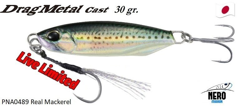 Duo Drag Metal Cast Jig 30Gr. PNA0489 Real Mackerel