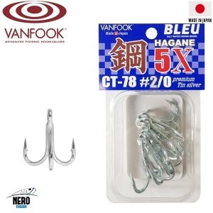 Vanfook 3' lü 5X Güçlü İğne CT-78 #2/0 (6 pcs./pack)