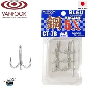 Vanfook 3' lü 5X Güçlü İğne CT-78 #4 (6 pcs./pack)