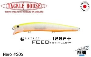 Tackle House Feed Shallow 128+ #Nero S05