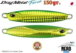 Duo Drag Metal Force Jig 150gr. PBA0512 UV Green Gold