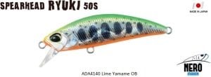 Spearhead Ryuki 50S  ADA4140 / Lime Yamame OB