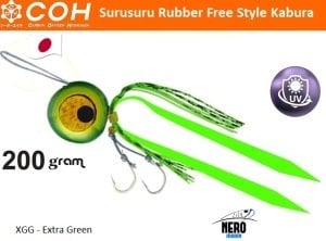 COH Kabura Slider Tai Rubber Jig 200gr. XGG