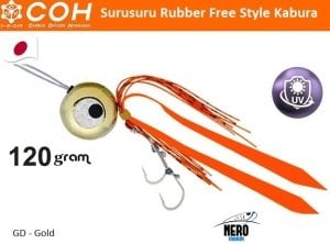 COH Kabura Slider Tai Rubber Jig 120gr. GD