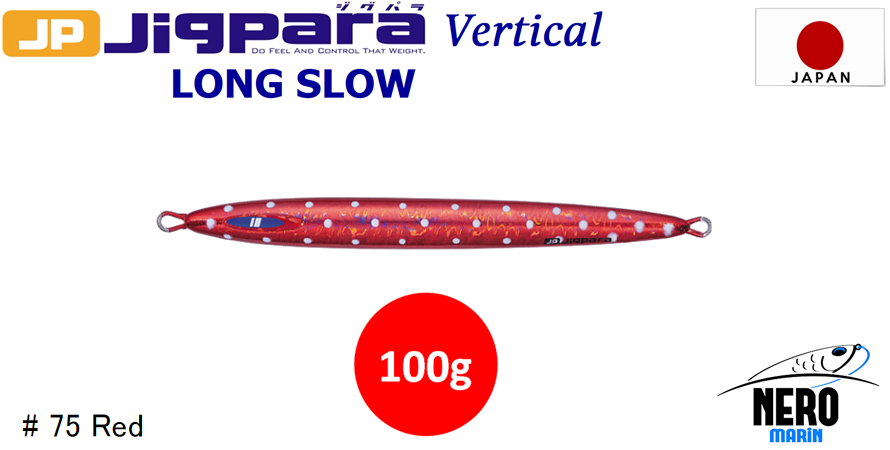 MC Jigpara Vertical Long Slow JPVLS-100gr #75 Red