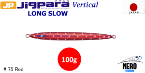 MC Jigpara Vertical Long Slow JPVLS-100gr #75 Red