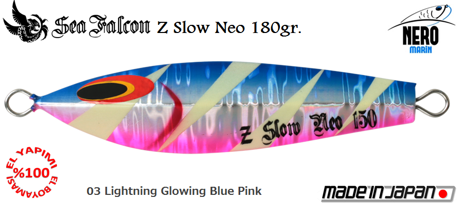Z Slow Neo 180 Gr.	03	Lightning Glowing Blue Pink