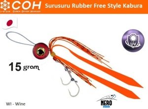 COH Kabura Slider Tai Rubber Jig 15gr. WI