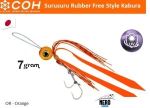 COH Kabura Slider Tai Rubber Jig 7gr. OR