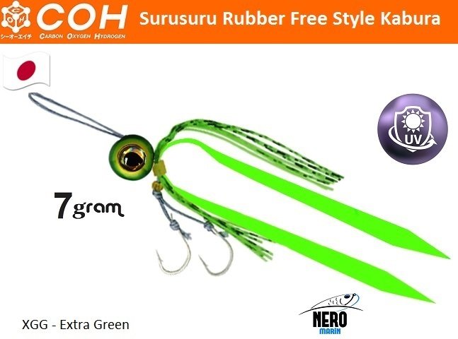 COH Kabura Slider Tai Rubber Jig 7gr. XGG