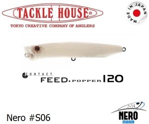 Tackle House Feed Popper 120 #Nero S06