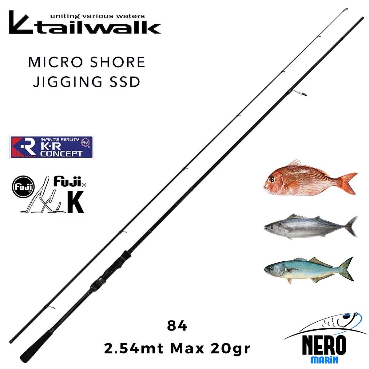 Tailwalk SSD Micro Shore Jigging Kamış 84 2.54mt. / Max. 20gr.