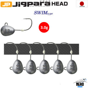 MC Jigpara Head JPHD-3.0 gr/ SWIM