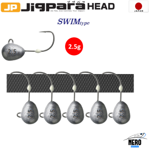 MC Jigpara Head JPHD-2.5 gr/ SWIM