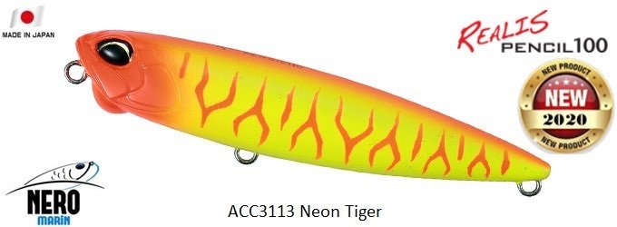 Duo Realis Pencil 100 ACC3113 Neon Tiger