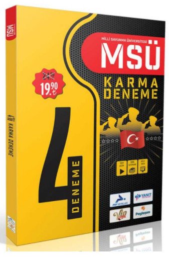 MSÜ Karma 4 Deneme Paraf Yayınları