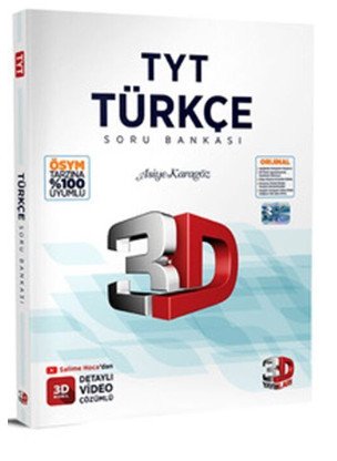 TYT Türkçe 3D Soru Bankası 3D Yayınları