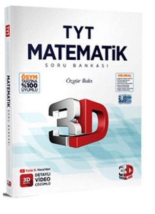 TYT Matematik Soru Bankası 3D Yayınları