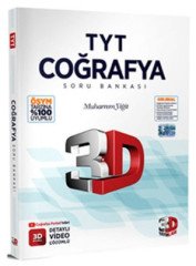 TYT Coğrafya Soru Bankası 3D Yayınları