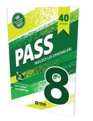 8.Sınıf LGS İngilizce Pass 40 Adet Deneme Team Elt Publishing