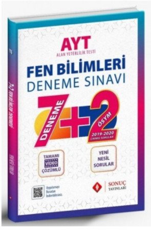 AYT Fen Bilimleri 7+2 Deneme Sonuç  Yayınları